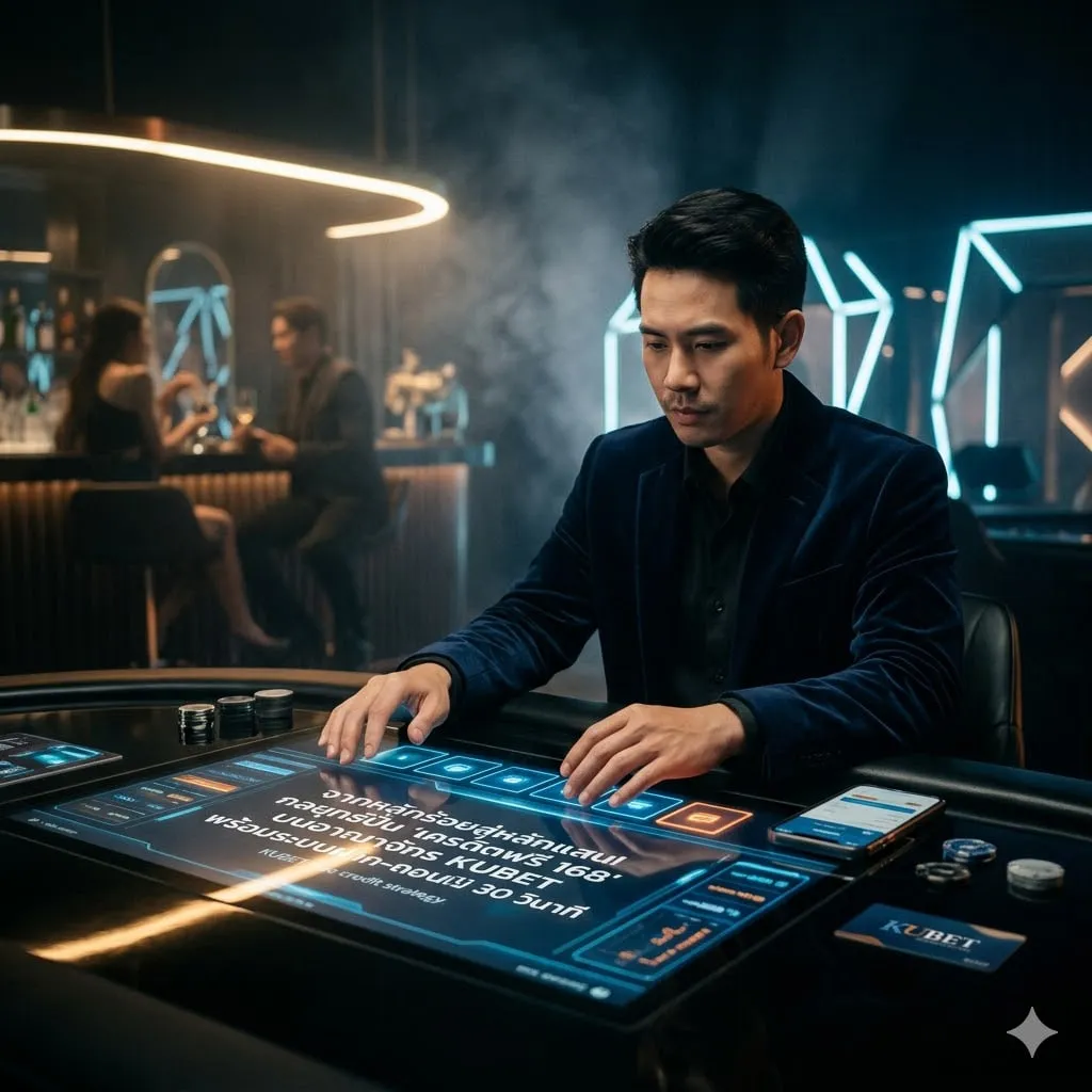 จากหลักร้อยสู่หลักแสน! กลยุทธ์ปั้น ‘เครดิตฟรี 168’ บนอาณาจักร KUBET พร้อมระบบฝาก-ถอนไว AI 30 วินาที